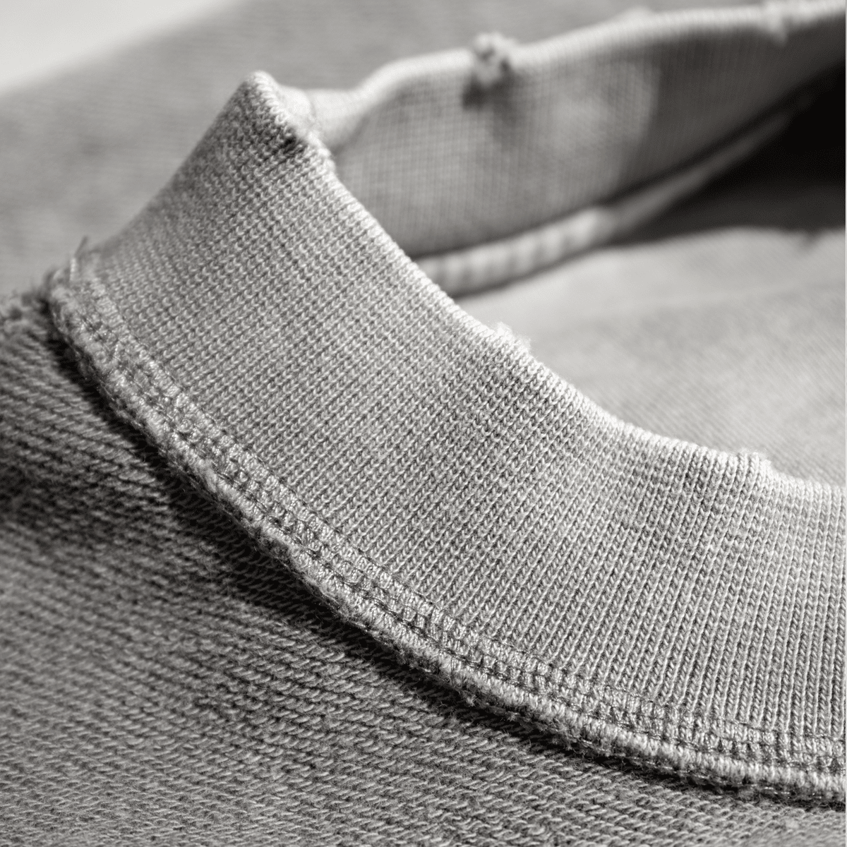 Cropped Crew Neck Sweatshirt
