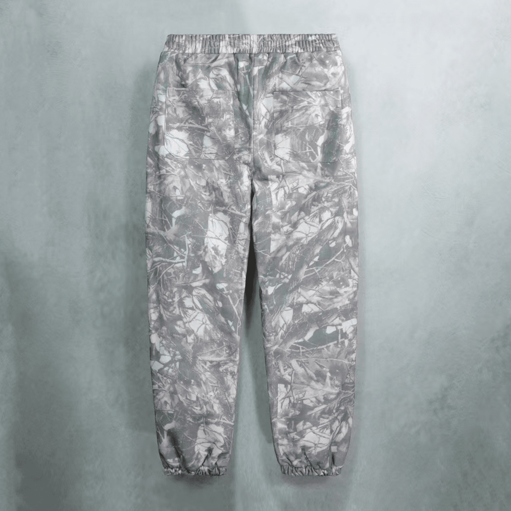 Unisex 100% Cotton Heavyweight French Terry Camo Sweatpants（400GSM）