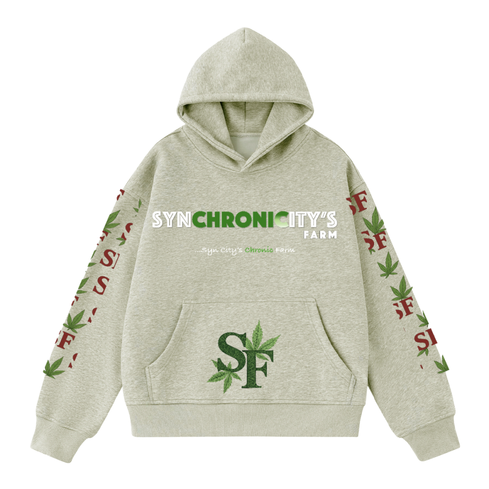 400GSM Unisex Heavyweight Cropped Hoodie