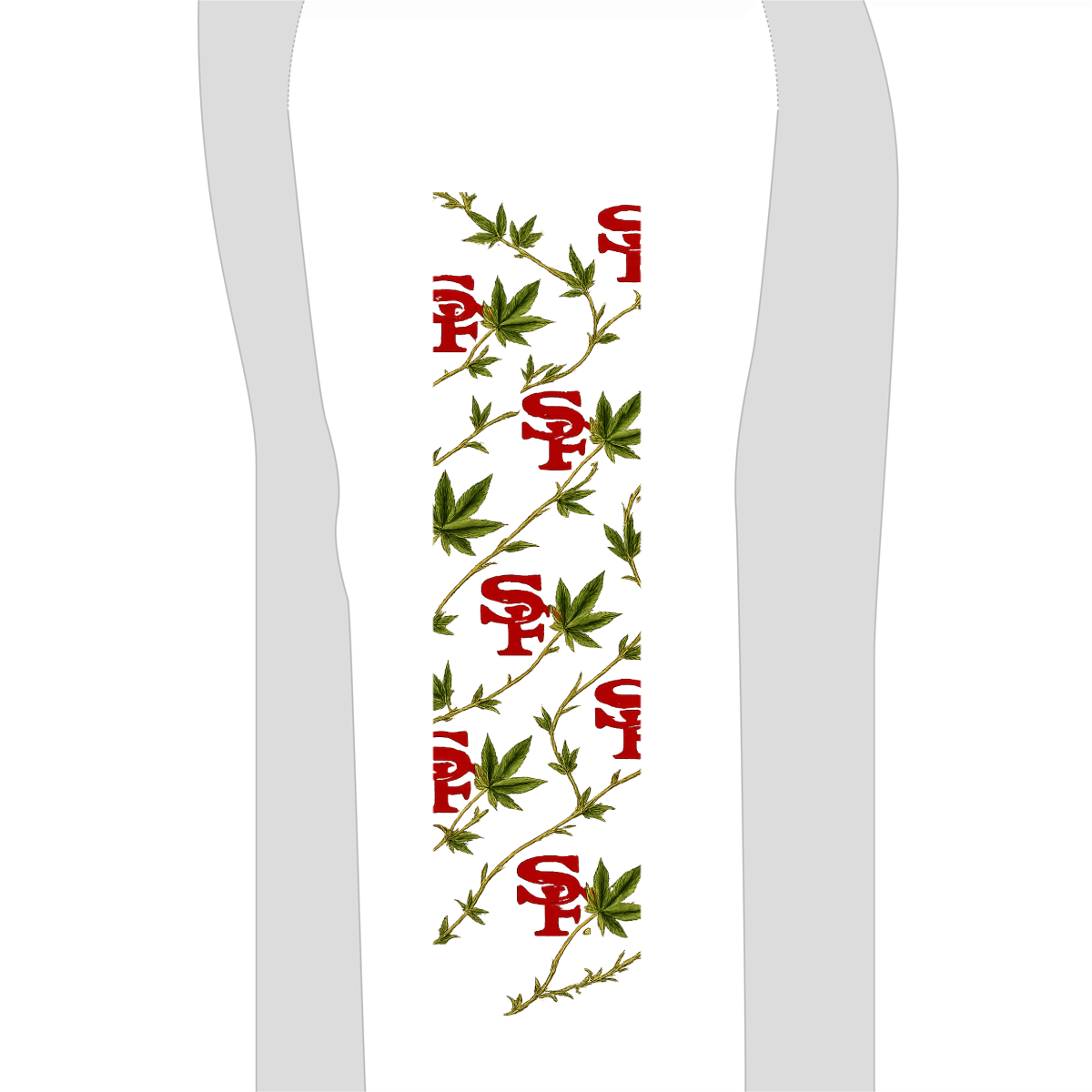 Cropped Crew Neck Sweatshirt